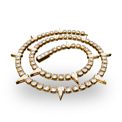 NARCISSIST® VPR Fang Iced Tennis Chain
